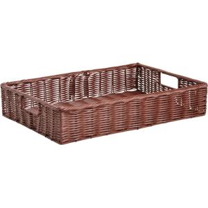 Photo CMA3573 : Rectangular polyrattan basket