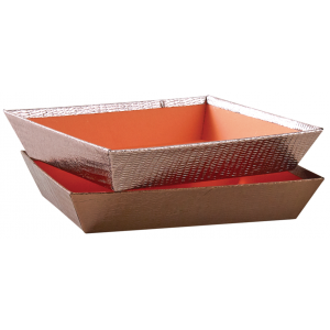 Photo CMA4741 : Rectangular cardboard baskets