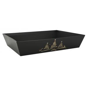 Photo CMA4941 : Rectangular cardboard basket Christmas tree