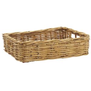 Photo CMA5383 : Rectangular basket in rattan