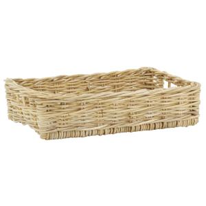 Photo CMA5482 : Tray in natural kubu rattan