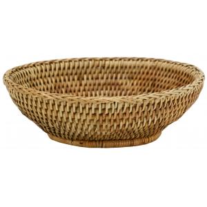 Photo CPA1880 : Round natural rattan bread basket