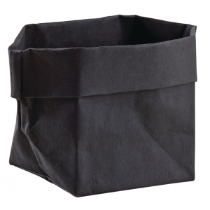 Photo CPO1570 : Round black paper basket