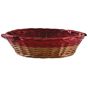 Photo CPR3130 : Stained half willow basket