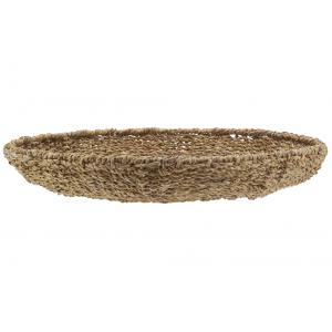 Photo CPR3220 : Round basket in seagrass