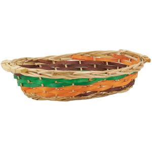 Photo CPR3351 : Wicker and wood basket