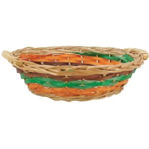 Photo CPR3360 : Wicker and wood basket