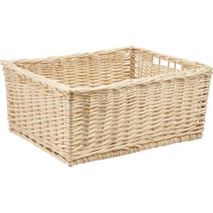 Photo CRA1410 : Willow storage basket