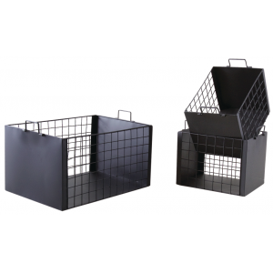 Photo CRA547S : Storage metal baskets