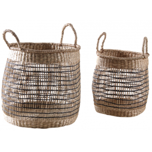 Photo CRA548S : Hyancinth storage baskets