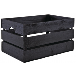 Photo CRA5500 : Black wooden box