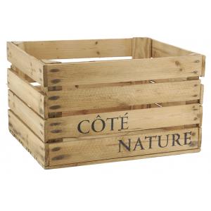 Photo CRA6170 : Caisse en bois Côté Nature