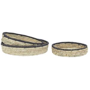 Photo CRA624S : Natural rush baskets