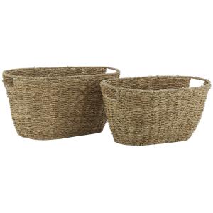 Photo CRA645S : Oval rush baskets