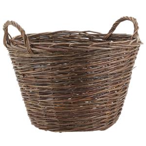 Photo CUT1650 : Basket in unpeeled willow