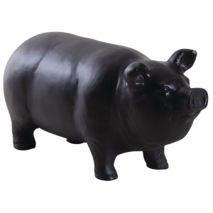 Photo DAN2630 : Black resin pig