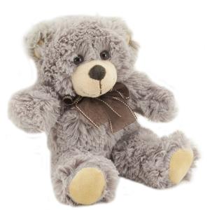 Photo DAN2811C : Dark grey teddy bear