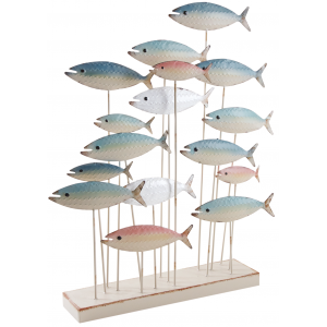 Photo DAN3000 : Fishes metal deco