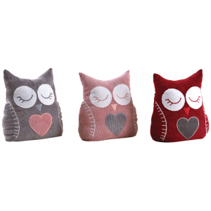 Photo DAN3040 : Velvet owl doorstops