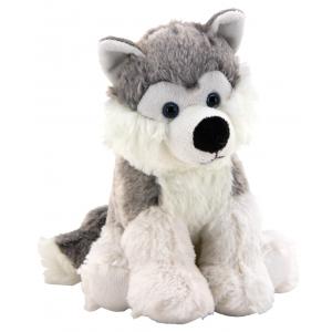 Photo DAN3091 : Peluche en husky en polyester