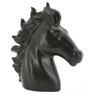 Photo DAN3230 : Black resin horse head