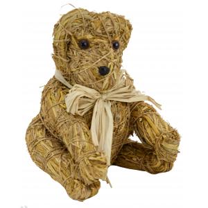 Photo DAN3360 : Straw and raffia bear