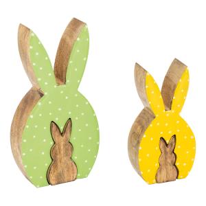Photo DAN372S : Stained mango rabbits