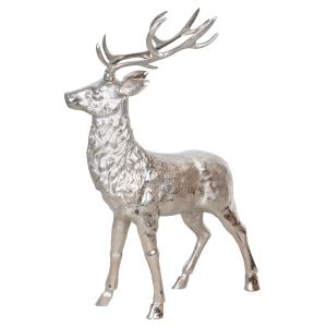 Photo DAN3740 : Cerf sur pied en aluminium