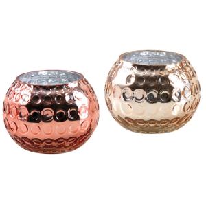 Photo DBO3150V : Photophore boule en verre antique