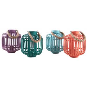 Photo DBO3370V : Painted bamboo lantern