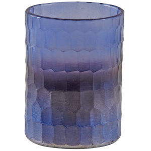 Photo DBO3410V : Stained glass candle holder