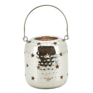 Photo DBO3781 : Aluminium embossed lantern Stars