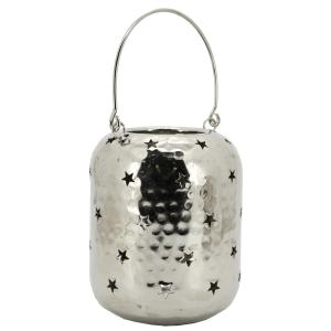 Photo DBO3782 : Aluminium embossed lantern Stars