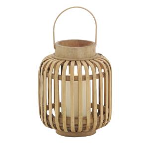 Photo DBO3800V : Bamboo and metal lantern