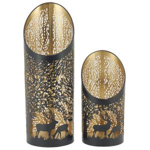 Photo DBO445S : Metal candle holders