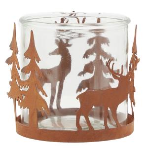 Photo DBO4570V : Candle holder in metal