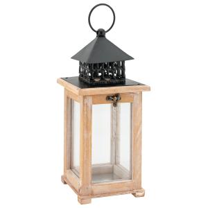 Photo DBO4680V : Lantern in pine tree and metal