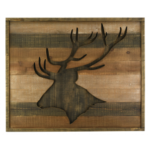 Photo DCA2590 : Wooden wall decor Deer