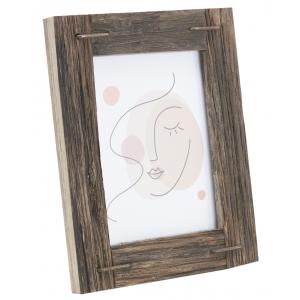 Photo DCA2643V : Recycled wood and glass photo frames Line Art