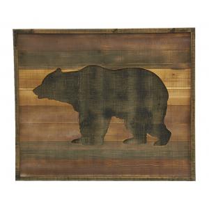 Photo DCA2660 : Painted wood frame - Bear
