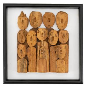 Photo DCA2800 : Wall decor in teak wood