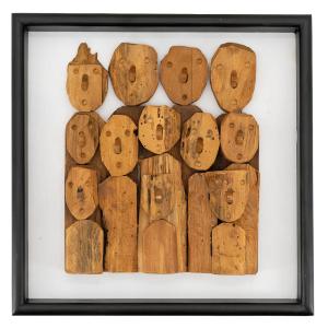 Photo DCA2800 : Wall decor in teak wood