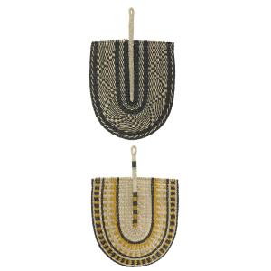 Photo DEV109S : Set of 2 seagrass fans 