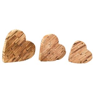 Photo DMA166S : Wooden hearts