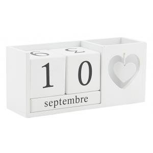 Photo DMA1690 : Calendrier perpétuel en bois