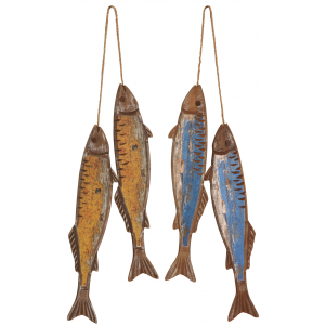 Photo DMO1620 : MDF hanging fishes