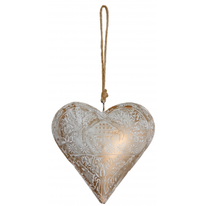 Photo DMO1660 : Gold color hanging heart 