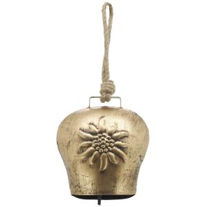 Photo DMO1831 : Antic gold metal bell