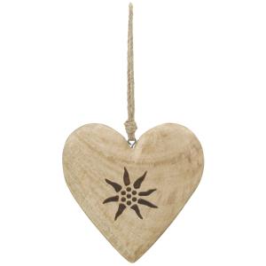 Photo DMO184S : Set of 6 hanging hearts 