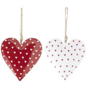 Photo DMO1852 : Metal hanging hearts